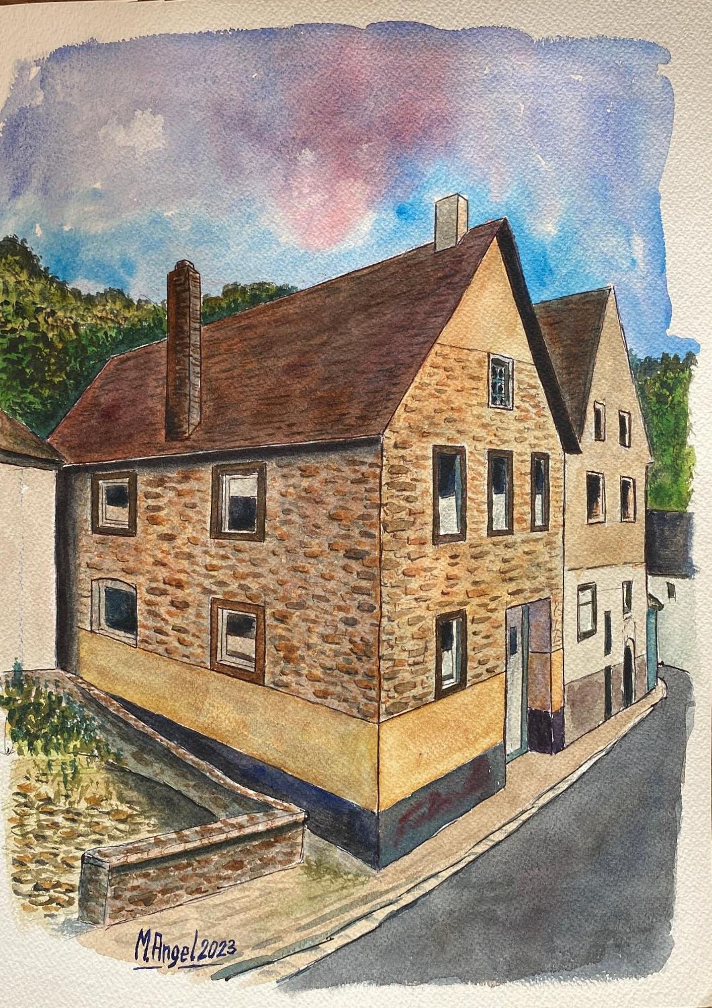 Vila Helles, Gemuetliches Haus Mit Moselblick Müden Exteriér fotografie